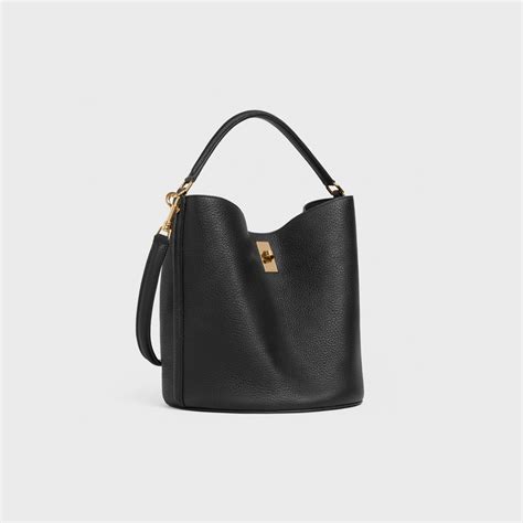 celine bucket pillow shoulder bag|BUCKET 16 BAG IN SUPPLE GRAINED CALFSKIN .